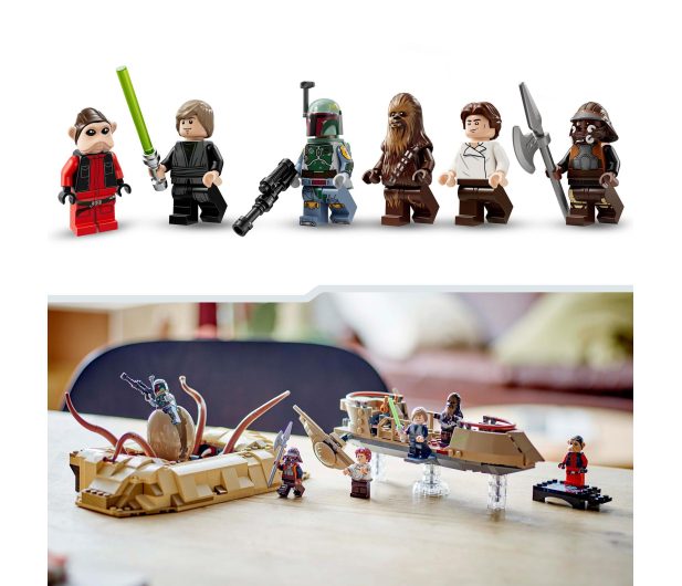 LEGO Star Wars 75396 Pustynna barka i jama sarlacca - 1266177 - zdjęcie 5